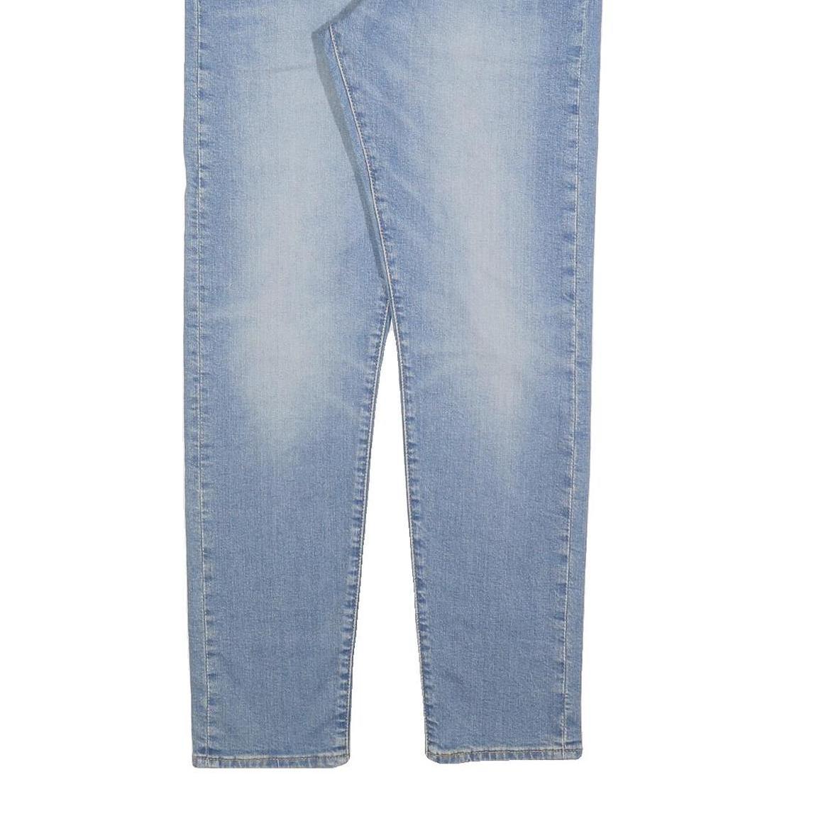 LEVI'S 512 BIG E Mens Jeans Blue Slim Skinny Denim Light W32 L29 Cotton Blend