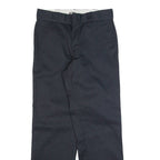 DICKIES 874 Workwear Womens Trousers Black Regular Straight W28 L30