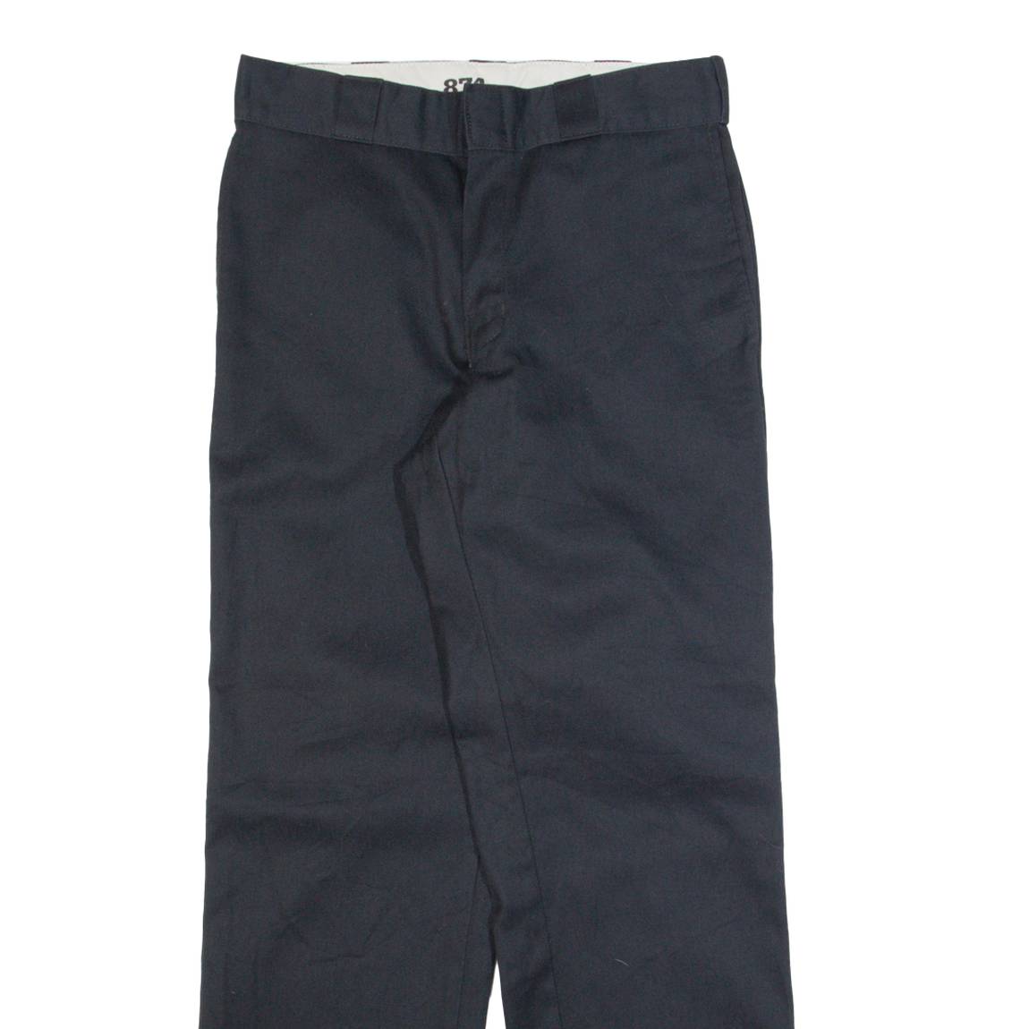 DICKIES 874 Workwear Womens Trousers Black Regular Straight W28 L30