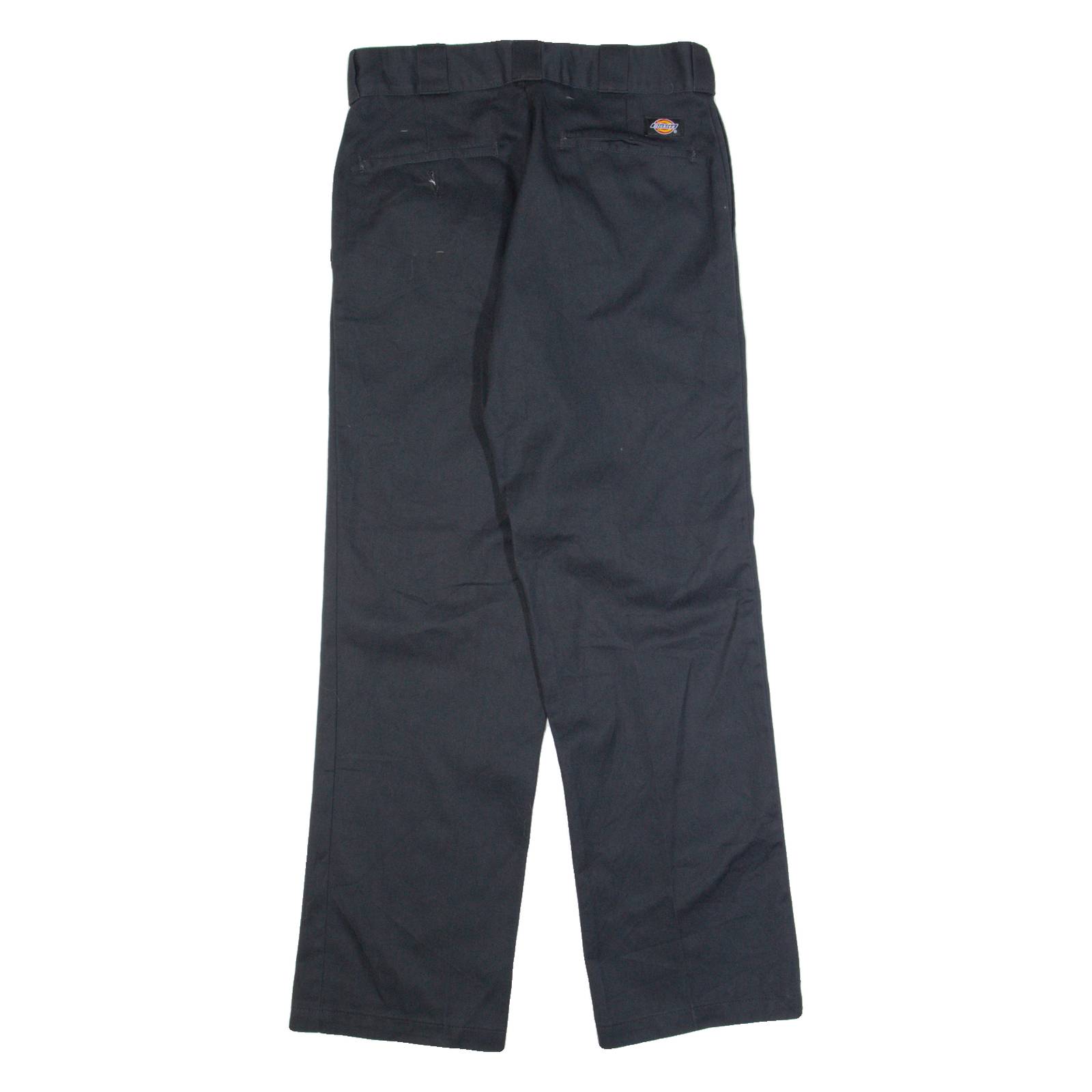 DICKIES 874 Workwear Womens Trousers Black Regular Straight W28 L30