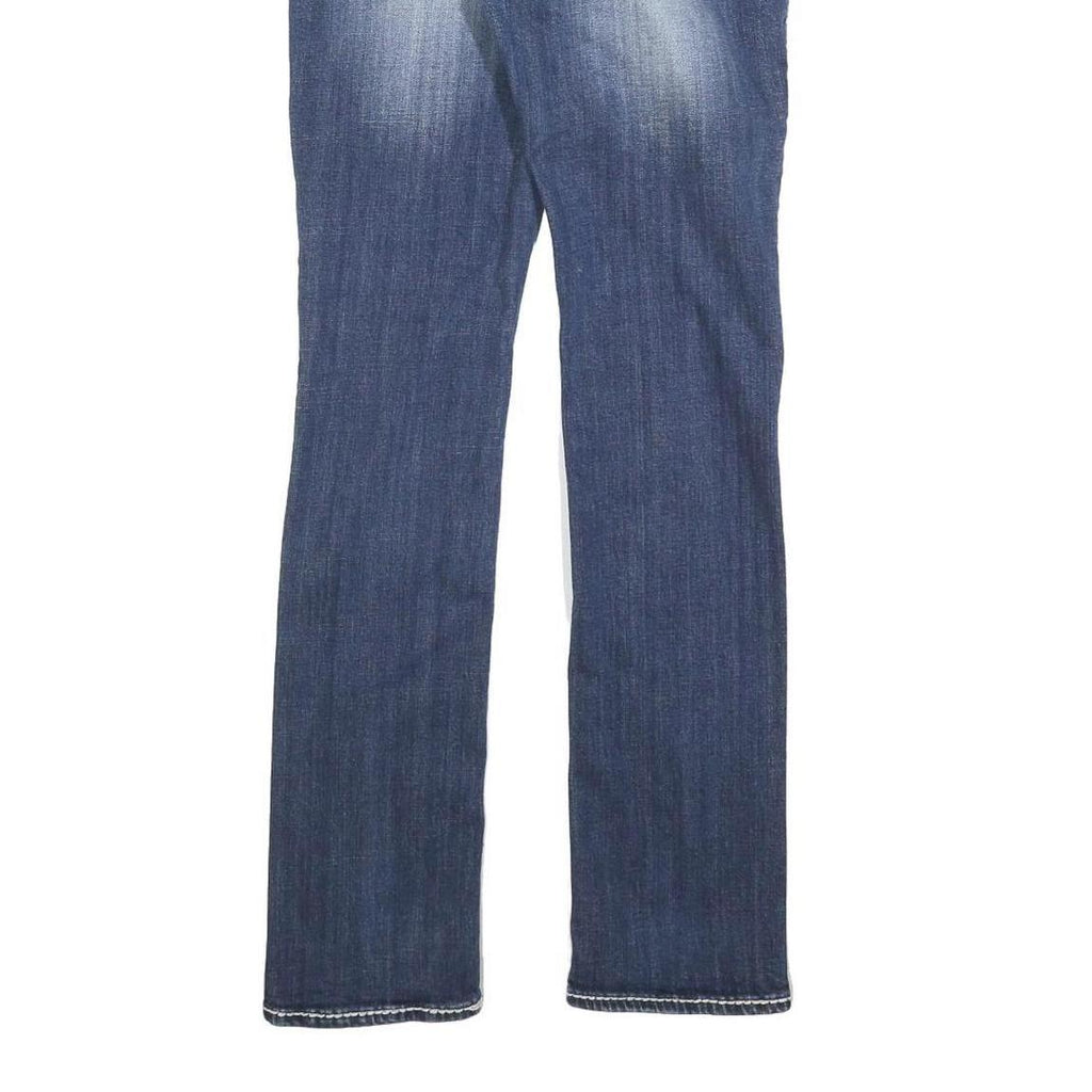 VIGOSS Womens Slim Blue Denim Slim Jeans W27 L32 Stylish Contrast Stitching