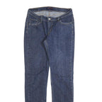 LEVI'S 528 Womens Jeans Blue Slim Skinny Denim W30 L32 Stretch Zip Closure