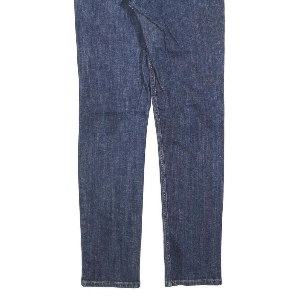 LEVI'S 528 Womens Jeans Blue Slim Skinny Denim W30 L32 Stretch Zip Closure