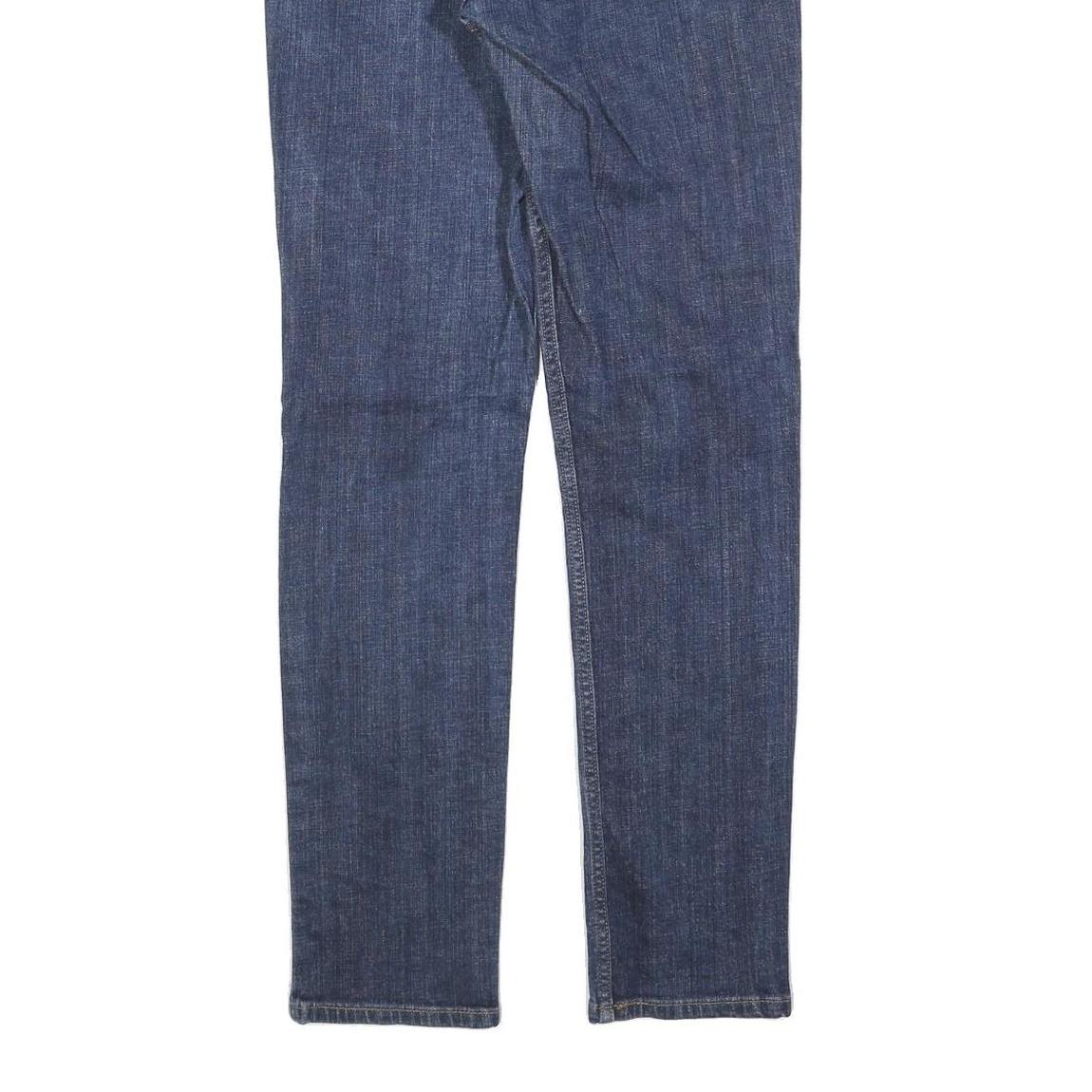 LEVI'S 528 Womens Jeans Blue Slim Skinny Denim W30 L32 Stretch Zip Closure