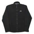 THE NORTH FACE Mens Black Jacket M Polyester Blend Plain Zip Outdoor Casual