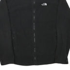 THE NORTH FACE Mens Black Jacket M Polyester Blend Plain Zip Outdoor Casual