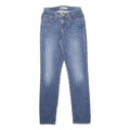 LEVI'S Womens Slim Blue Denim Medium W24 L30 Slim Fit Skinny Jeans