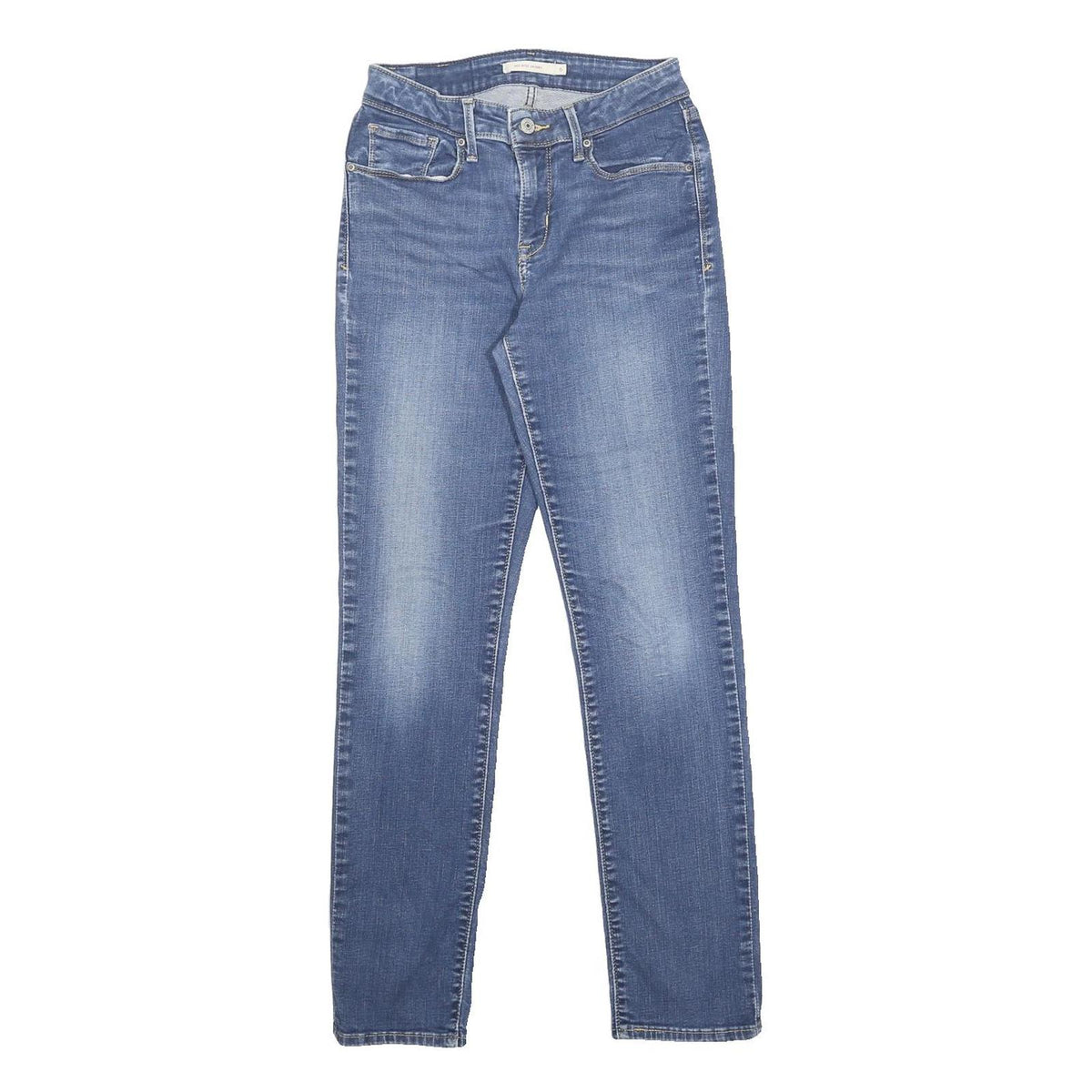 LEVI'S Womens Slim Blue Denim Medium W24 L30 Slim Fit Skinny Jeans