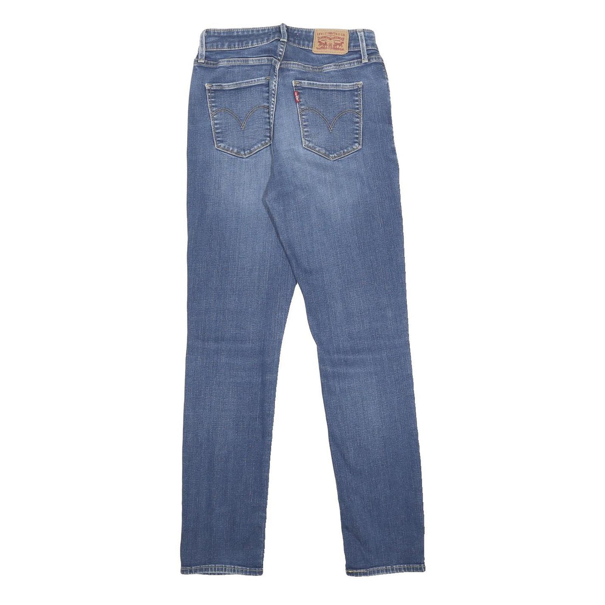 LEVI'S Womens Slim Blue Denim Medium W24 L30 Slim Fit Skinny Jeans
