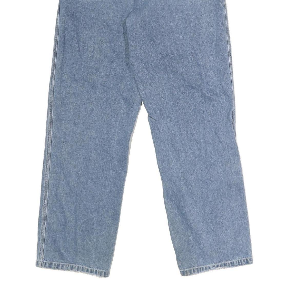 CARHARTT WIP Mens Regular Fit Straight Denim Light W32 L30 Casual Workwear Jeans