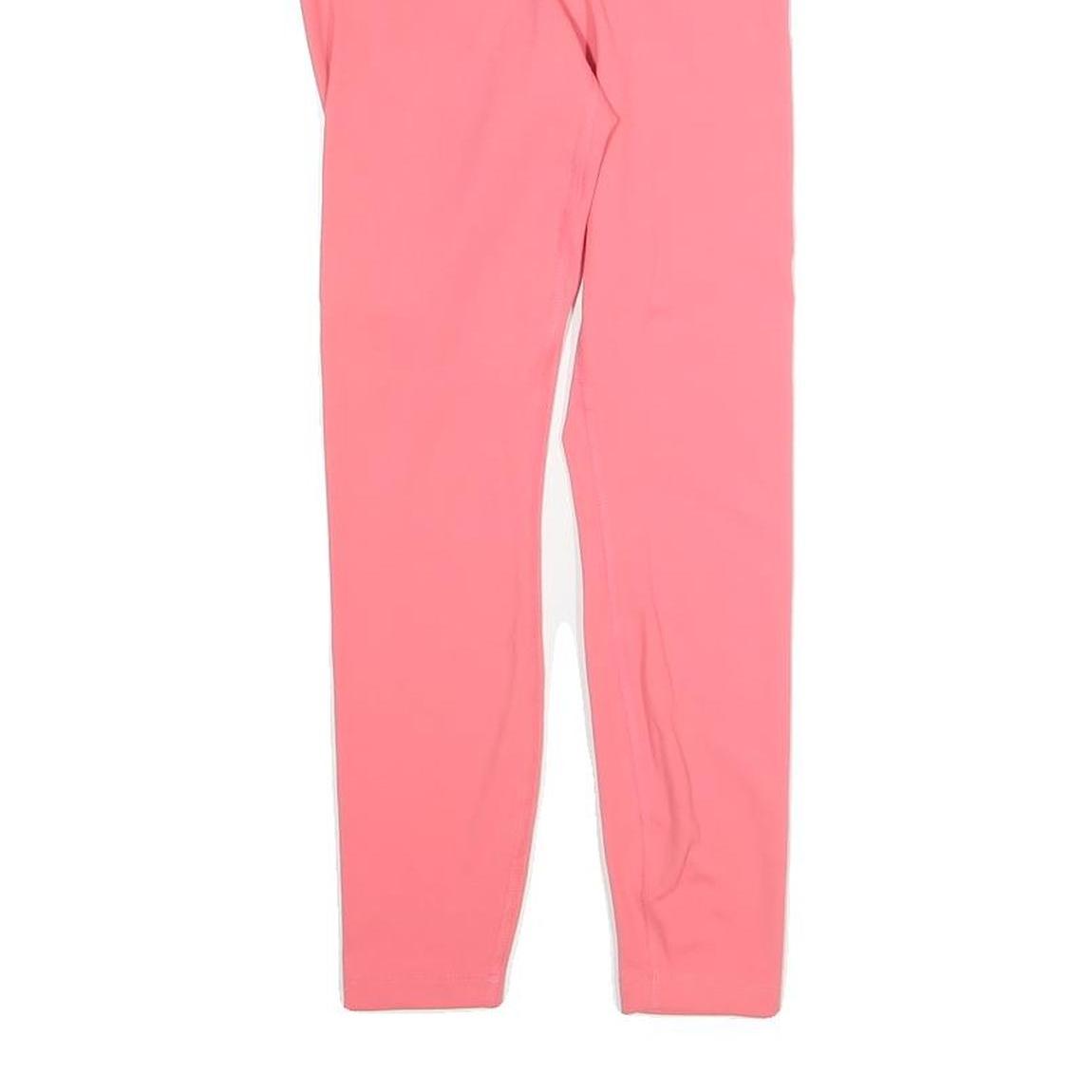 NIKE Womens Joggers Pink Slim Skinny S W20 L25 Stretch Fitness Activewear