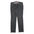 GUESS Womens Jeans Black Slim Straight Denim Medium W31 L31 Stylish Casual