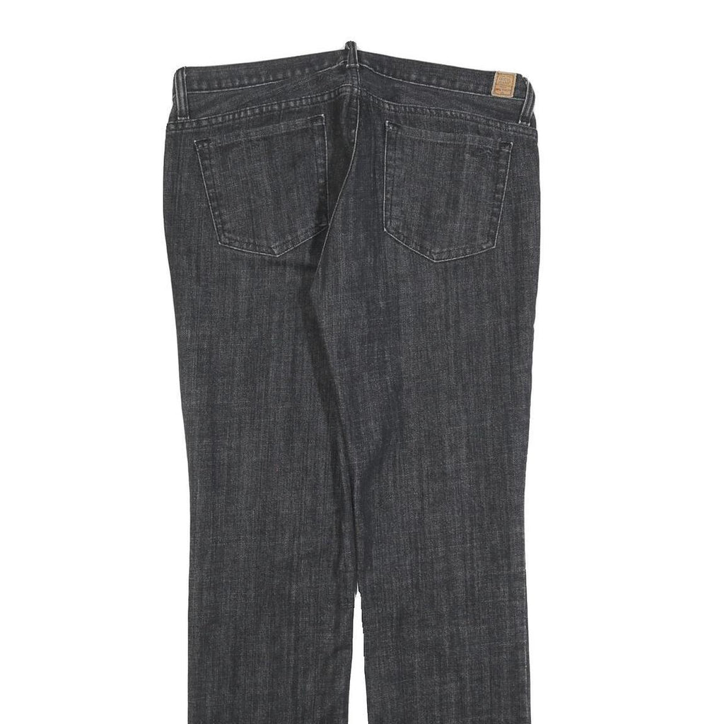 GUESS Womens Jeans Black Slim Straight Denim Medium W31 L31 Stylish Casual