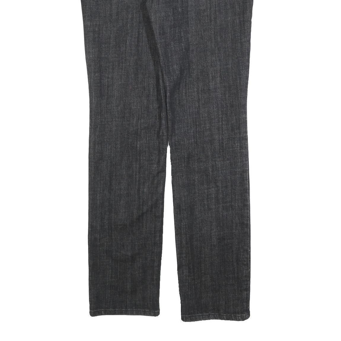 GUESS Womens Jeans Black Slim Straight Denim Medium W31 L31 Stylish Casual