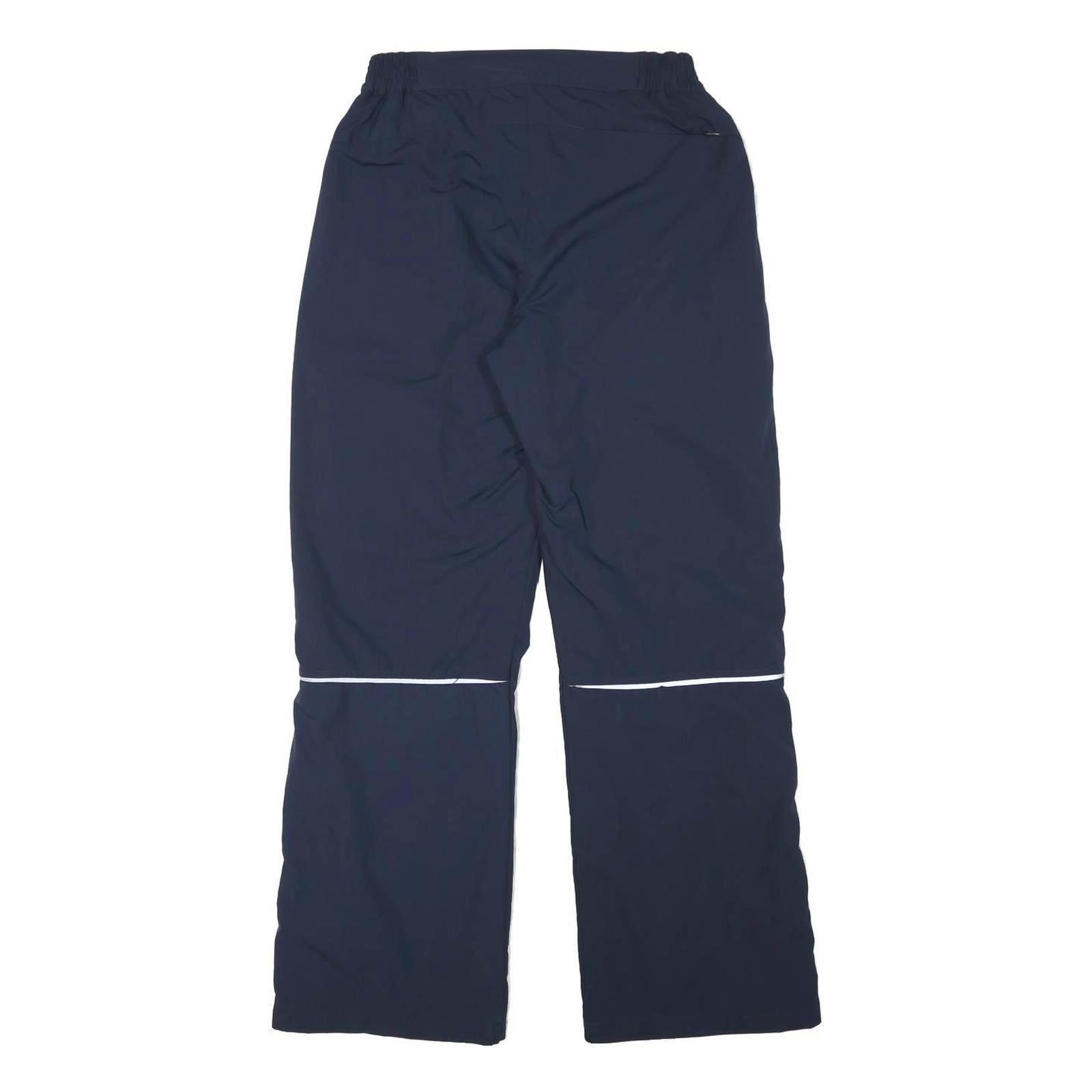 SPORT CLASSIC Lined Womens Navy Relaxed Straight Trousers W28 L29