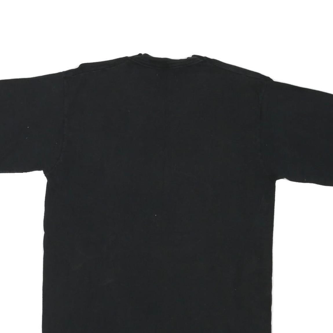 PRO PLAYER Mens Black Cal Ripken Jr. Graphic T-Shirt M Short Sleeve Crew Neck