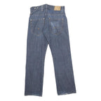 G-STAR Mens Blue Regular Straight Denim Medium W31 L32 Classic Fit Button