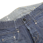 G-STAR Mens Blue Regular Straight Denim Medium W31 L32 Classic Fit Button