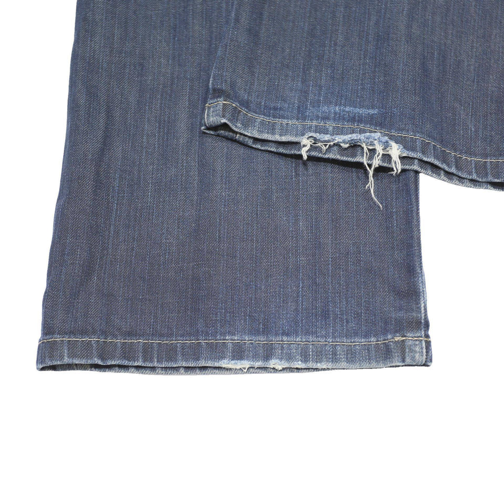 G-STAR Mens Blue Regular Straight Denim Medium W31 L32 Classic Fit Button