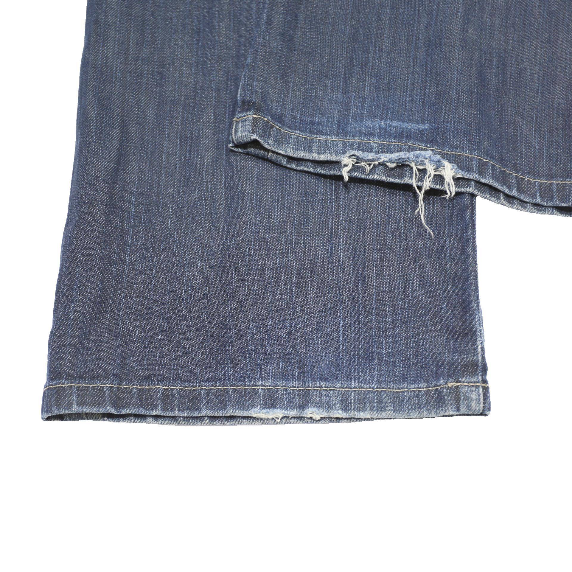 G-STAR Mens Blue Regular Straight Denim Medium W31 L32 Classic Fit Button