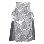 MINT VELVET Womens Black & White Printed Day Dress Viscose Sleeveless UK 16