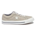 CONVERSE One Star Womens Low Top Trainers Beige Canvas UK 6 Casual Stylish