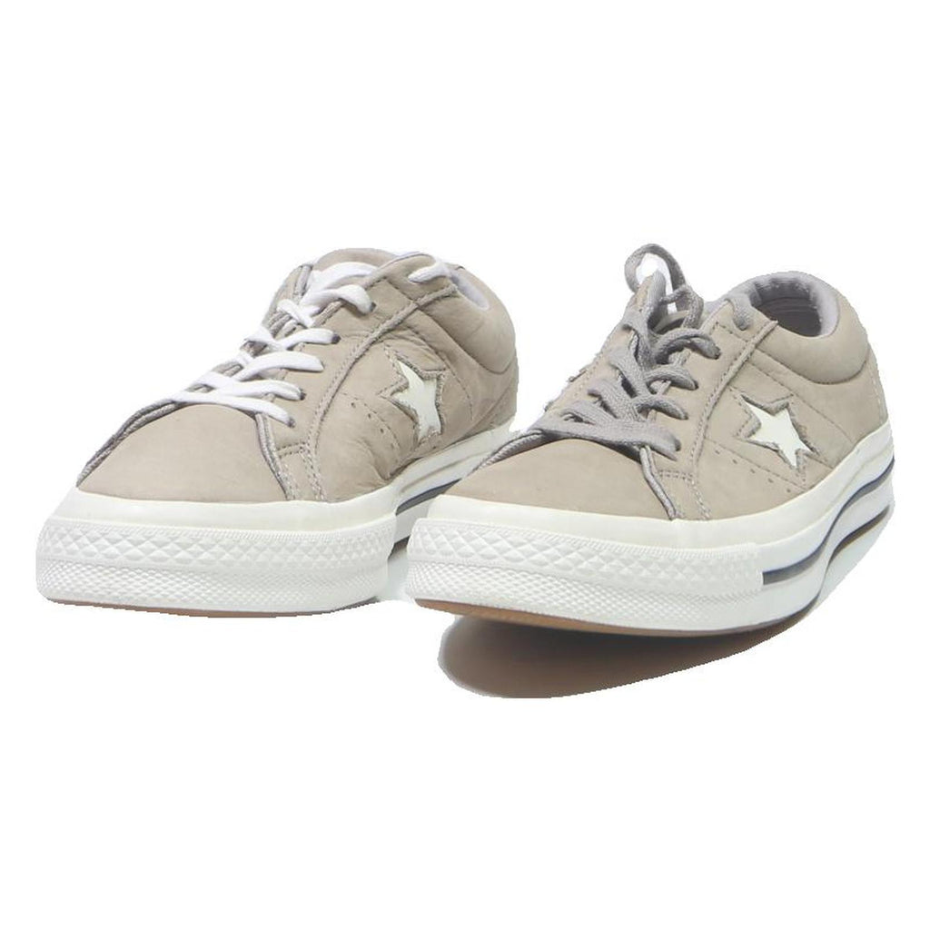 CONVERSE One Star Womens Low Top Trainers Beige Canvas UK 6 Casual Stylish