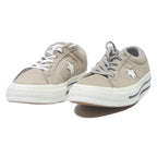 CONVERSE One Star Womens Low Top Trainers Beige Canvas UK 6 Casual Stylish
