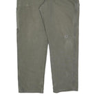DICKIES Mens Cotton Blend Green Regular Straight Trousers W38 L32 Workwear