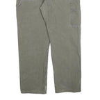 DICKIES Mens Cotton Blend Green Regular Straight Trousers W38 L32 Workwear