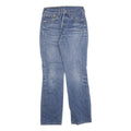LEVI'S 501 Womens Jeans Blue Regular Straight Denim Medium W24 L28 Classic