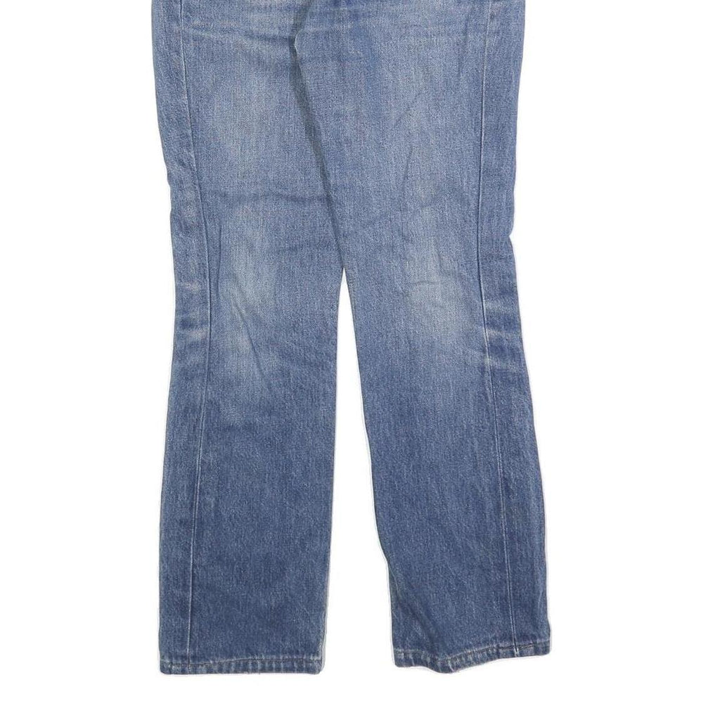 LEVI'S 501 Womens Jeans Blue Regular Straight Denim Medium W24 L28 Classic