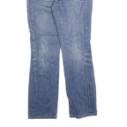 LEVI'S 501 Womens Jeans Blue Regular Straight Denim Medium W24 L28 Classic