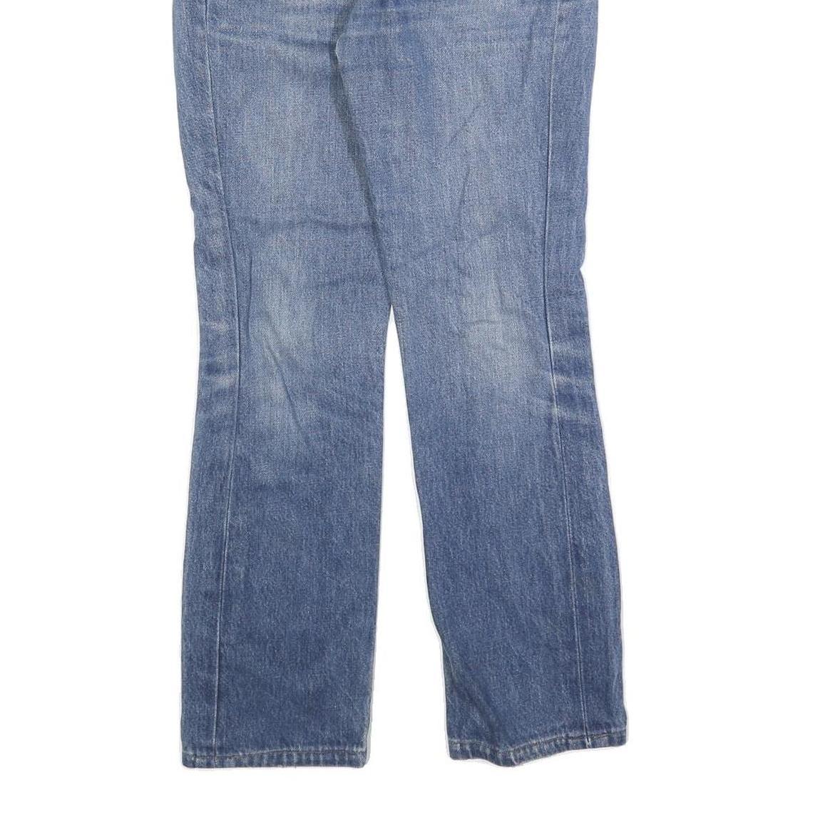 LEVI'S 501 Womens Jeans Blue Regular Straight Denim Medium W24 L28 Classic