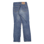 LEVI'S 501 Womens Jeans Blue Regular Straight Denim Medium W24 L28 Classic