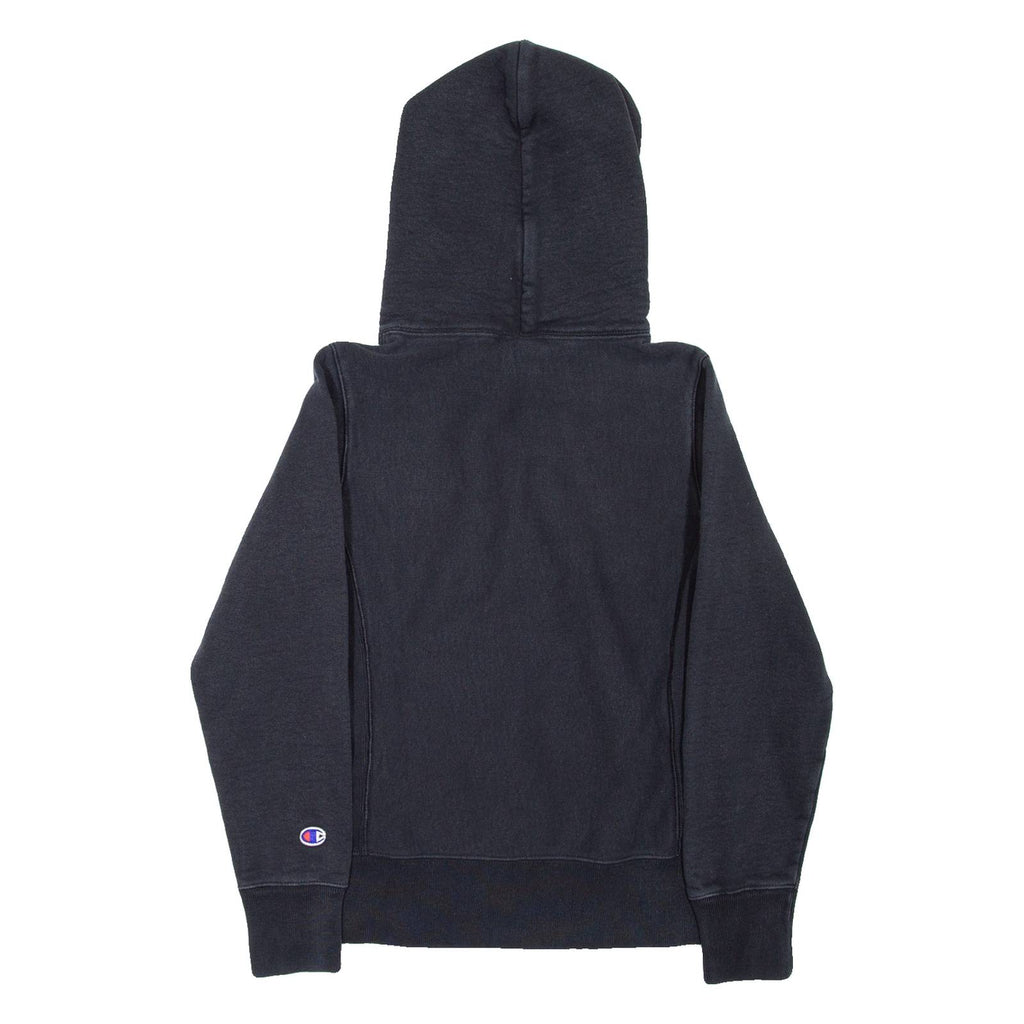 CHAMPION REVERSE WEAVE Womens Black Hoodie XS