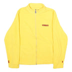 NFL Mens Yellow Zip Jacket M Polyester Plain Casual Sportswear Lightweight