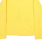 NFL Mens Yellow Zip Jacket M Polyester Plain Casual Sportswear Lightweight