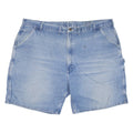 CARHARTT Mens Workwear Shorts Blue Relaxed 2XL W44