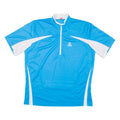 LOFFLER Cycling Mens Jersey Blue 1/2 Zip XL