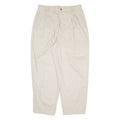 VILLAGER SPORT Womens Trousers Beige Loose Tapered W31 L27