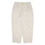 VILLAGER SPORT Womens Trousers Beige Loose Tapered W31 L27