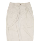 VILLAGER SPORT Womens Trousers Beige Loose Tapered W31 L27