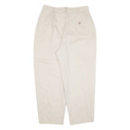 VILLAGER SPORT Womens Trousers Beige Loose Tapered W31 L27