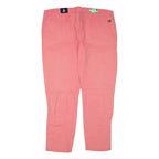 Womens Trousers Pink Regular Tapered W34 L28
