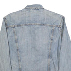 LEVI'S Mens Blue Denim Jacket M Cotton Blend Button Closure Classic Fit Retro