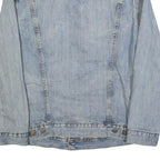 LEVI'S Mens Blue Denim Jacket M Cotton Blend Button Closure Classic Fit Retro