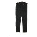 LEVI'S 512 Mens Jeans Black Slim Skinny Denim Raw W31 L31 Zip Cotton Blend