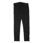 LEVI'S 512 Mens Jeans Black Slim Skinny Denim Raw W31 L31 Zip Cotton Blend