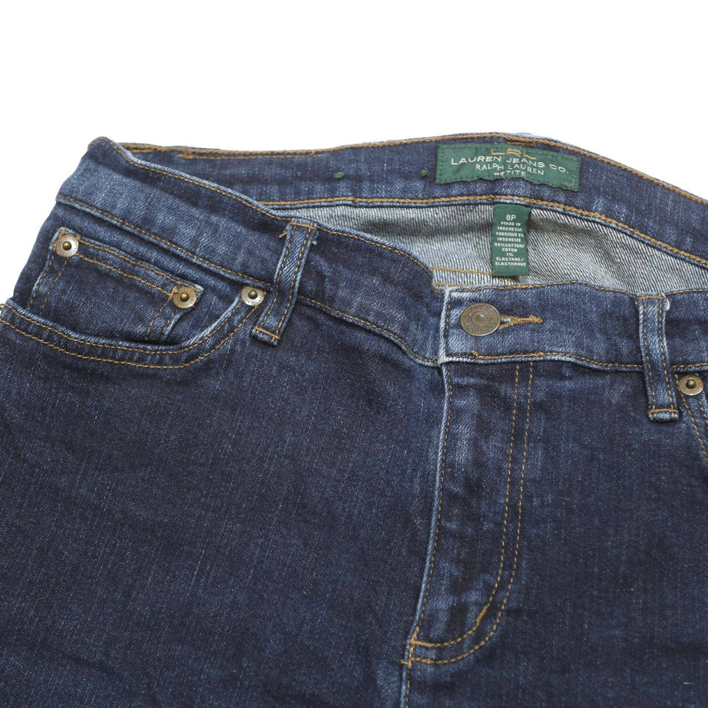 LAUREN RALPH LAUREN Womens Jeans Blue Regular Straight Denim Medium W30 L26